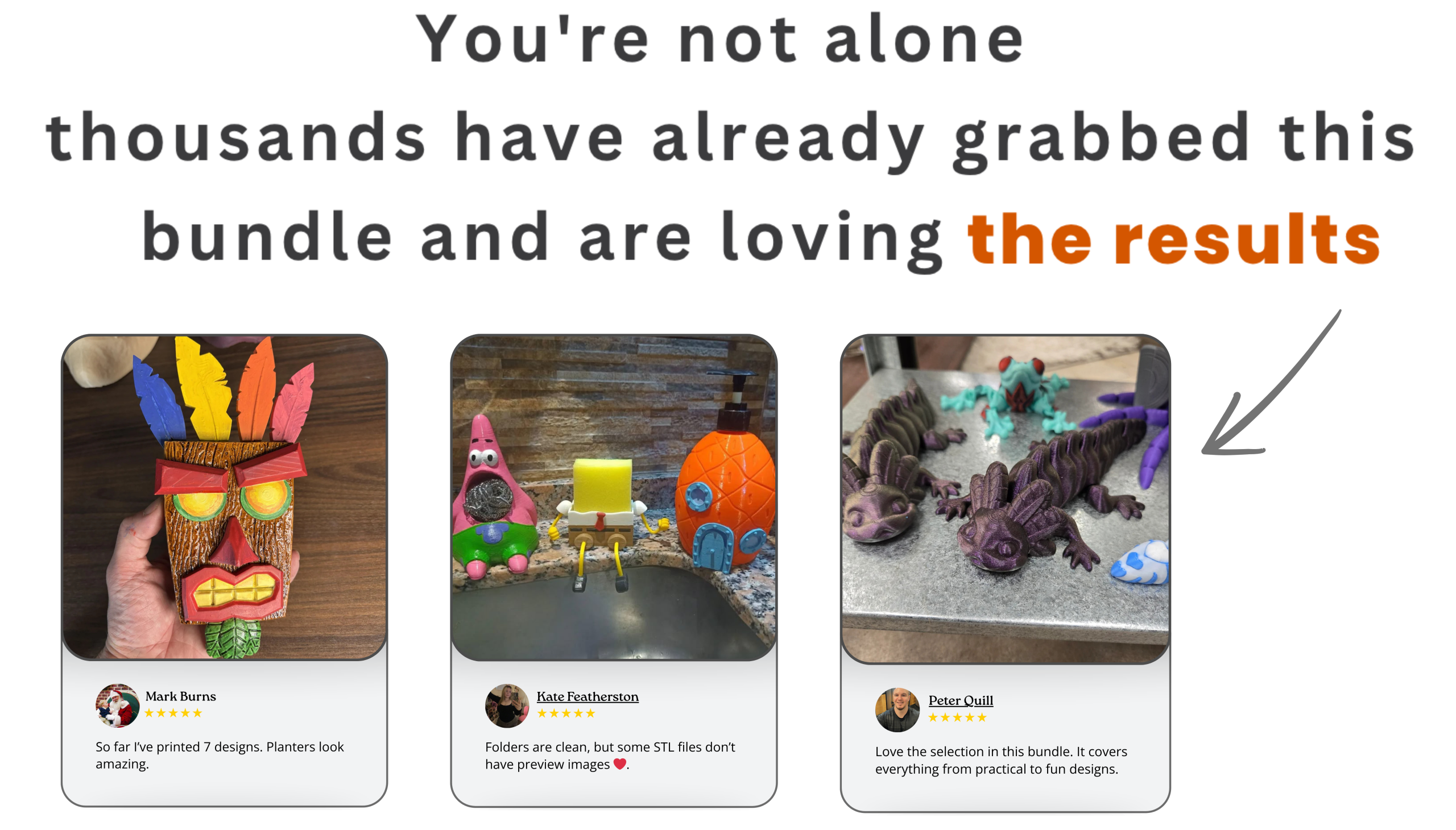 Thousands of makers love this STL Bundle