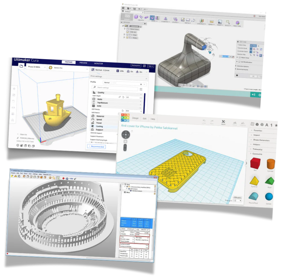 Compatible with Cura, PrusaSlicer, Bambu Studio, Simplify3D and more
