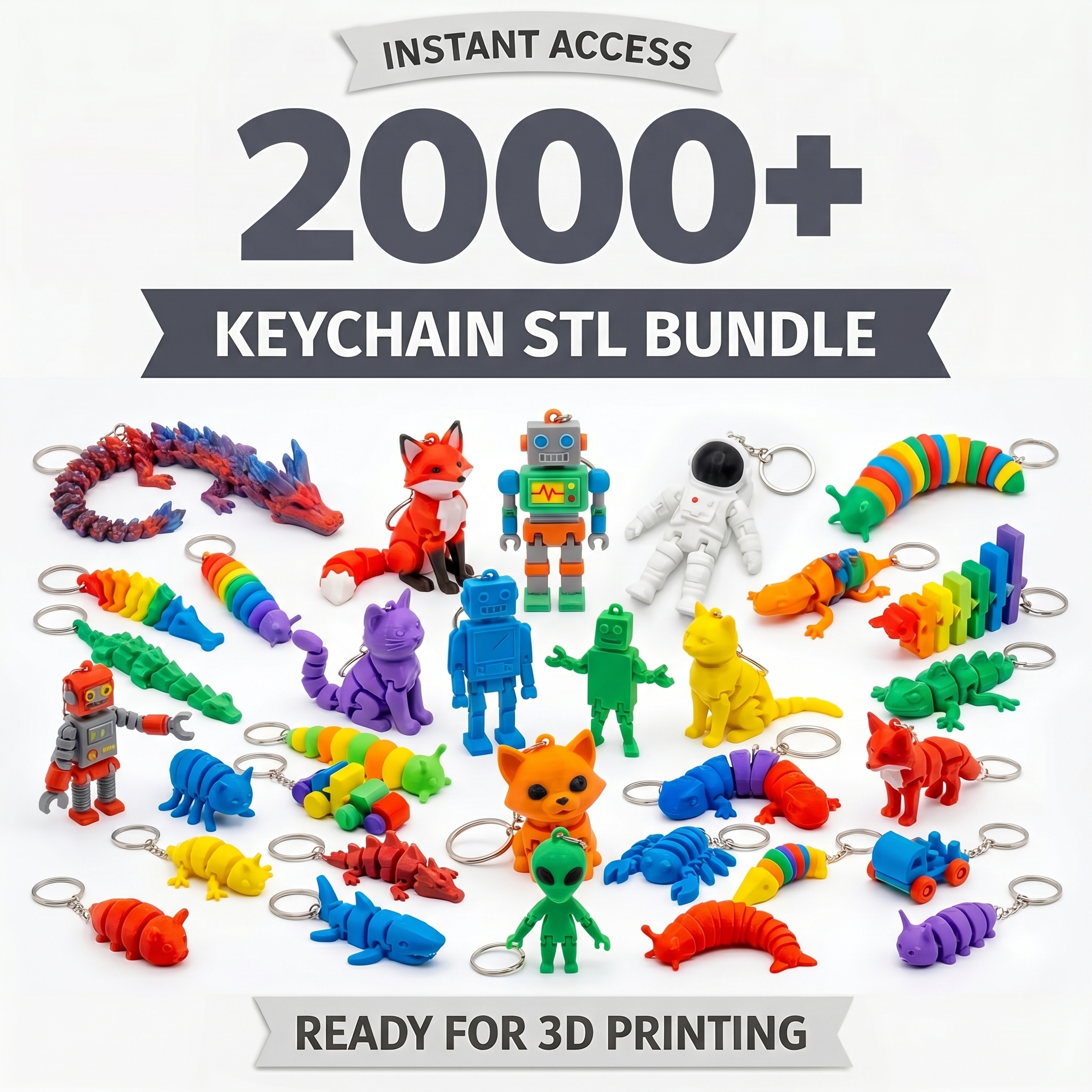 Keychain STL 3MF